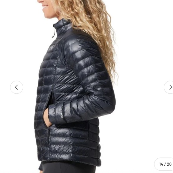 MOUNTAIN HARDWARE “Ghost Whisperer” UL 800 Fill Down Jacket in Blue Slate: Sz S - Picture 2 of 11